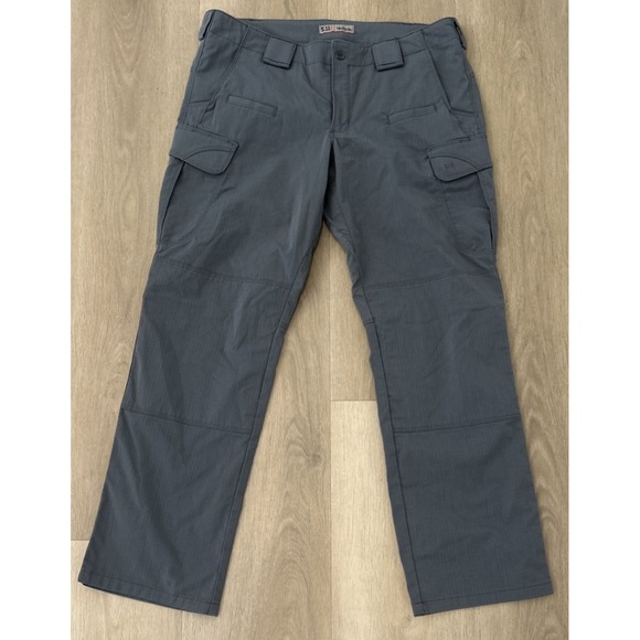 5.11 Tactical Women's Cargo Pants Size 16 Gray Utility Workwear Hiking - Picture 1 of 4
